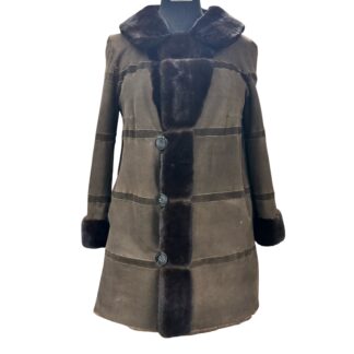 451-Venbar velvet mink black glama